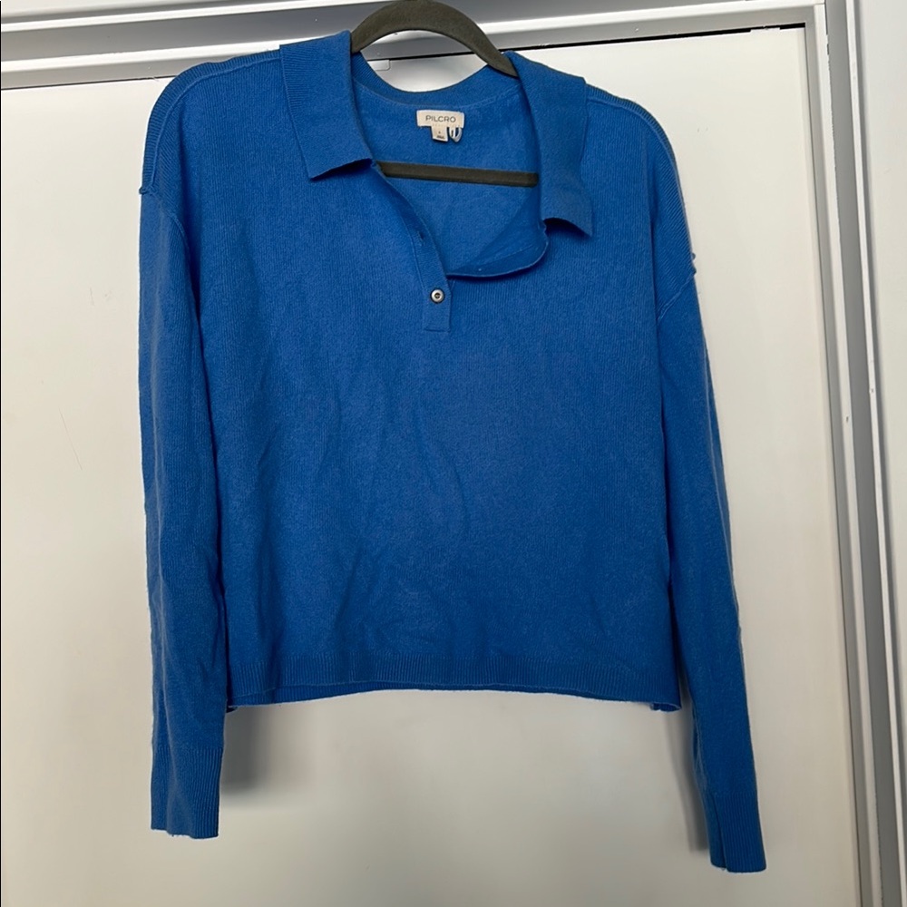 Pilcro Collared Sweater
